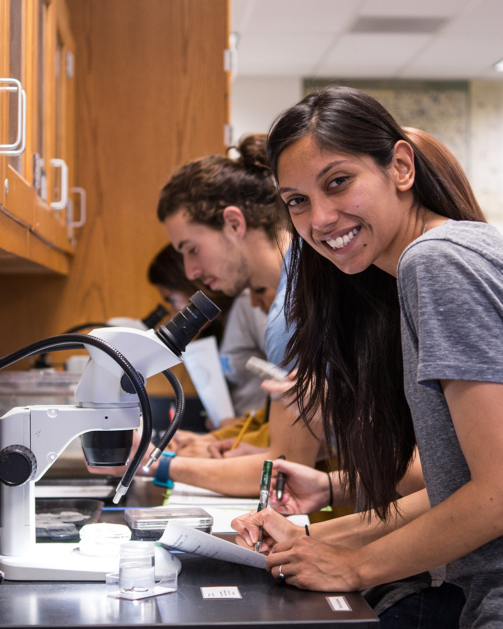 Plant Biology student