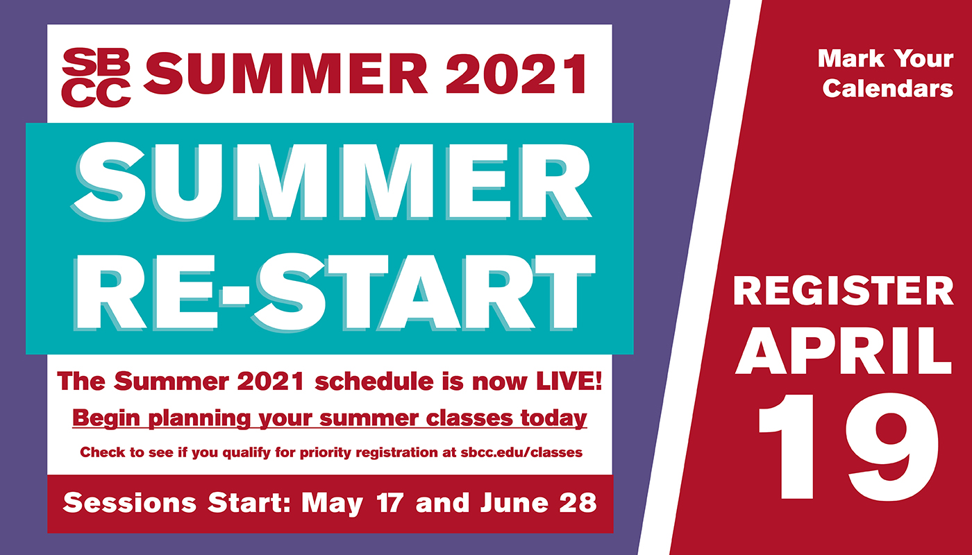 Register now for SBCC summer sessions Santa Barbara City College