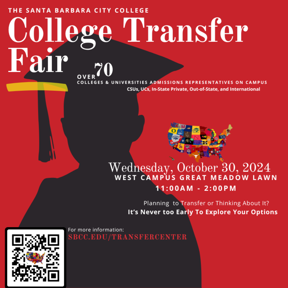 Transfer Fair flyer with QR Code